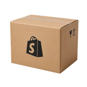 Shipping box for e-commerce orders